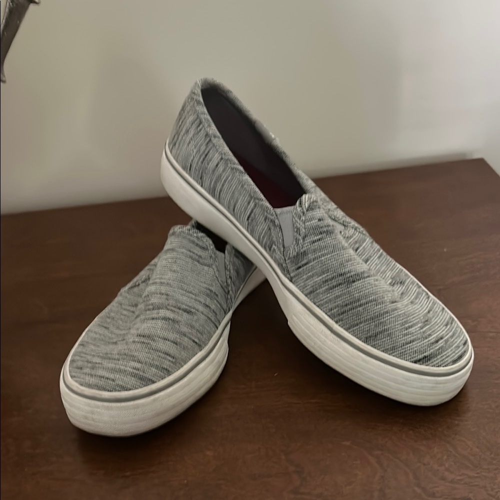 Keds Green/Gray Slip-On Sneakers